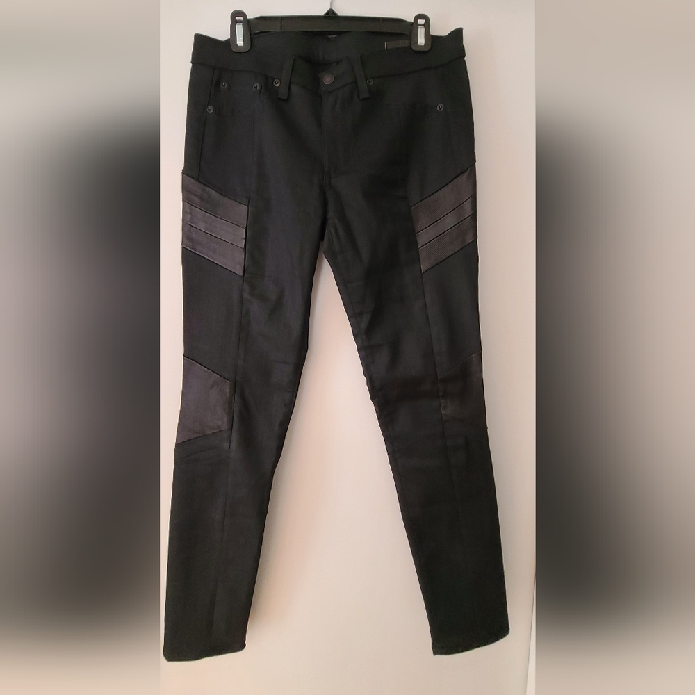 Rare Rag & Jean denim & leather size 30